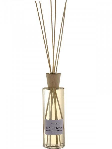LINARI DIFFUSOR SCURO mit hellen Stäbchen 500ml