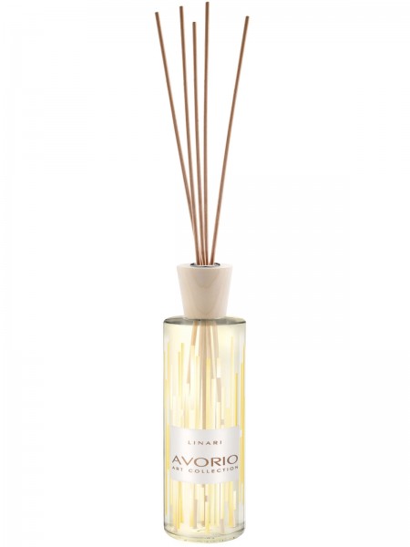 LINARI DIFFUSOR AVORIO ART mit hellen Stäbchen 500ml