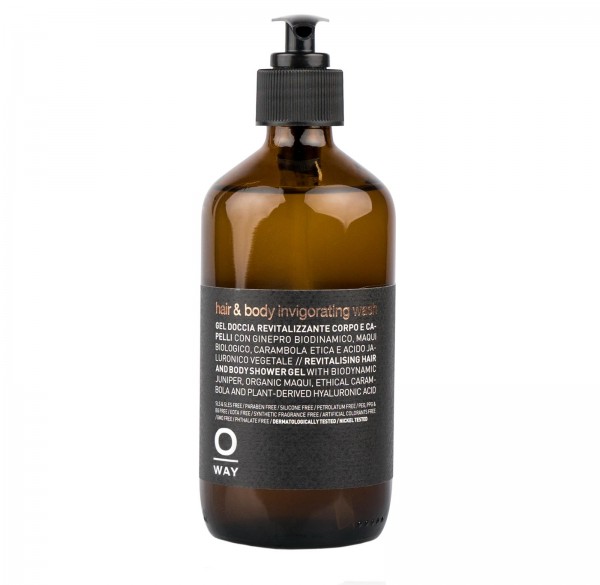 OWAY MEN HAIR & BODY INVIGORATING WASH 240 ML