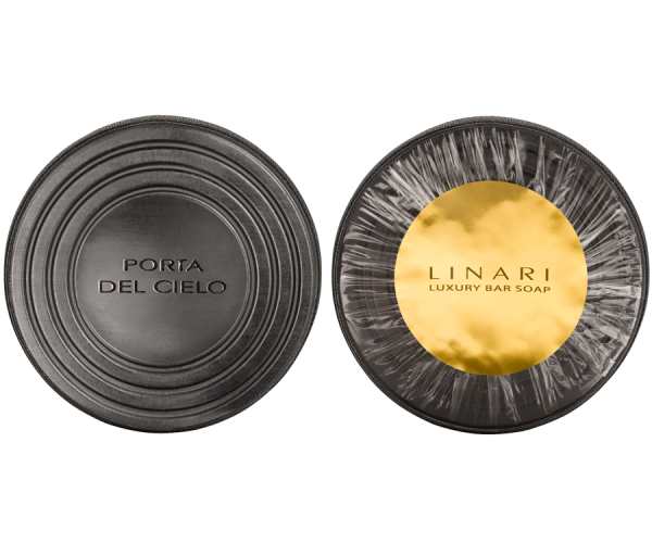 LINARI SEIFENSTÜCK PORTA DEL CIELO schwarz 100g