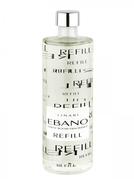 LINARI DIFFUSOR-REFILL EBANO mit hellen Stäbchen 500ml