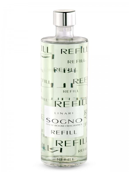 LINARI DIFFUSOR-REFILL SOGNO mit hellen Stäbchen 500ml