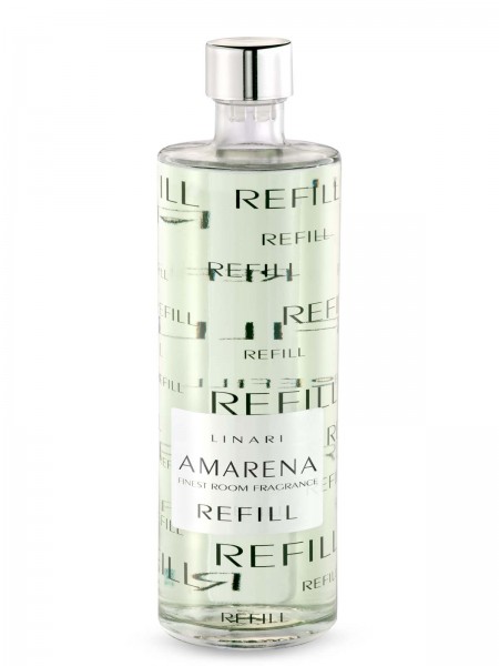 LINARI DIFFUSOR-REFILL AMARENA mit schwarzen Stäbchen 500ml