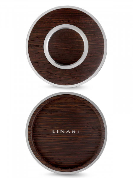 LINARI WENGE runde Wendebase D=8cm